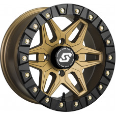 SPLIT 6 BDLK WHEEL 15X6 4/137 5+1 (+38MM) BRONZE