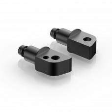 FOOTPEG MOUNT KIT PASSENGER BLACK PR FOOTPEG MOUNT KIT PASSENGER BLACK PR