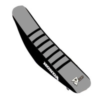 SEAT COVER BLACK/GREY W/RIBS