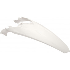 REAR FENDER W/TAILLIGHT TAB WHITE