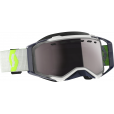 PROSPECT GOGGLE SNOW CROSS GREY/YLW W/ENH SILVER CHROME