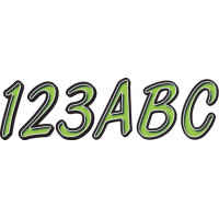 SERIES 400 REGISTRATION KIT (KIWI GREEN/BLACK)