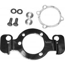 CARB SUPPORT BRACKET ONLY CHROME BIGTWIN 90-92