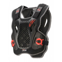 BIONIC ACTION CHEST PROTECTOR BLACK/RED XL/2X