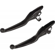SMOOTH LEVER SET BLACK FLH/FLT 14-16 HYDRO CLUTCH