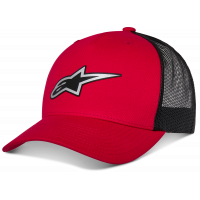 REFLECT AGELESS TRUCKER HAT RED/BLACK