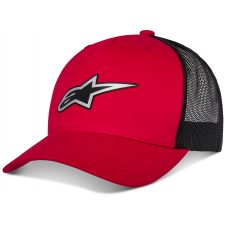 REFLECT AGELESS TRUCKER HAT RED/BLACK