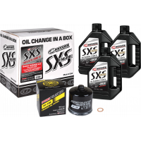 SXS OIL QUICK CHANGE KIT 5W50 WITH BLACK OIL FILTER