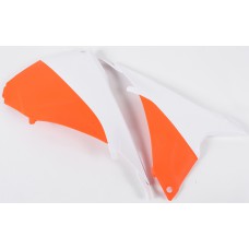 AIRBOX COVERS WHITE/ORANGE