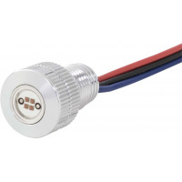 LIGHTNING BOLTS RED LED SILVER LIGHTNING BOLTS RED LED SILVER
