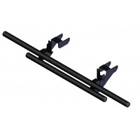 REAR BUMPER BLACK POL