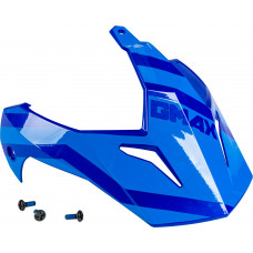 VISOR W/SCREWS TRAPPER BLUE/GREY GM-11S