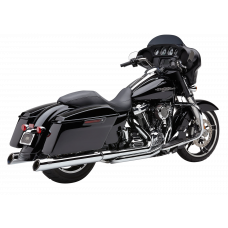 TRUE DUAL HEADPIPES CHROME FLH/FLT 17-24