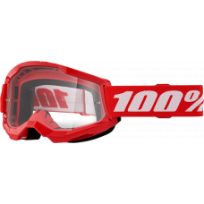 STRATA 2 JUNIOR GOGGLE RED CLEAR LENS STRATA 2 JUNIOR GOGGLE RED CLEAR LENS