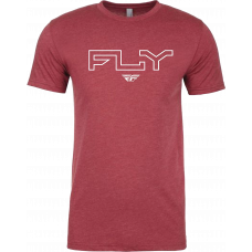FLY EDGE TEE CARDINAL 2X