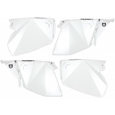 TRADITIONAL HALF DOORS MATTE WHITE PEARL POL