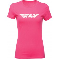 WOMEN'S FLY CORPORATE TEE RASPBERRY 2X