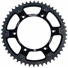 REAR SPROCKET HYBRID 50T BLK/SIL