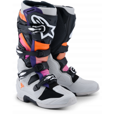 TECH 7 BLK/LGHT GRY/ORNG FL/MAGNTA 10