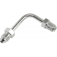 JIC TO -3 TUBE ADAPTER 90 DEGREE SHORT STAINLESS 3/8