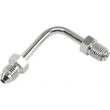 JIC TO -3 TUBE ADAPTER 90 DEGREE SHORT STAINLESS 3/8