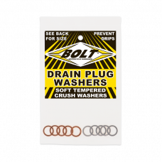 BANJO CRUSH WASHERS 10MM 10/PK 5 ALUMINUM & 5 COPPER