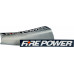 FIRE POWER STICKER NAVY 100 PKS