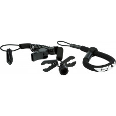 ULTRA CORD FLOATING TETHERCORD /LANYARD (BLACK)