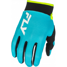 F-16 GLOVES AQUA/BLACK/WHITE LG