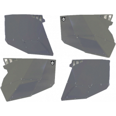 STEALTH DOOR ALLUMINUM SKINS SPARKLE SILVER METALLIC POL