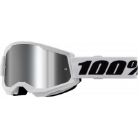STRATA 2 GOGGLE WHITE MIRROR SILVER LENS