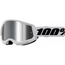 STRATA 2 GOGGLE WHITE MIRROR SILVER LENS