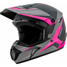 MX-46 CYCLUS HEMET MATTE GREY/PINK LG