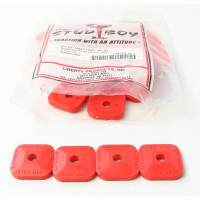 SUPER-LITE PLUS BACKERS RED 24/PK