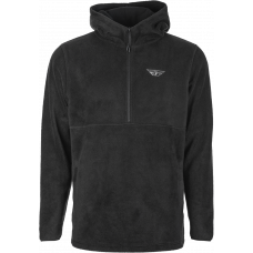 FLY HALF ZIP PULLOVER HOODIE BLACK 2X