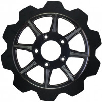 HIGH CARBON STEEL PHOENIX REAR ROTOR BLACK 11.5