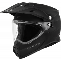 TREKKER SOLID HELMET MATTE BLACK 2X