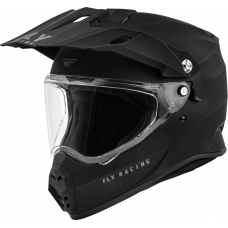 TREKKER SOLID HELMET MATTE BLACK 2X