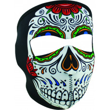 NEOPRENE FULL MASK MUERTE SKULL