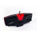 BEZEL HALO BILLET/LED/CAST RED