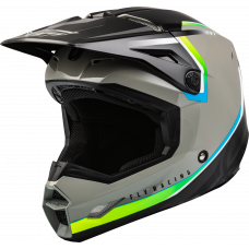 KINETIC VISION HELMET GREY/BLACK LG