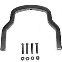 CHROME SISSY BAR 6-1/4