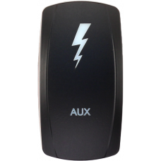 DASH SWITCH ROCKER FACE AUX LIGHTS