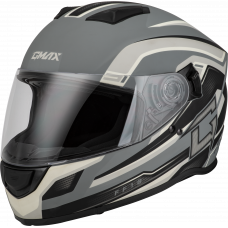 FF-18 DRIFT HELMET MATTE GREY/SILVER/BLACK 2X