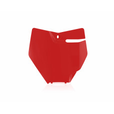 FRONT NUMBER PLATE GAS/KTM RED