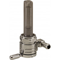 22MM PETCOCK BACKWARD CHROME 5/16 HOSE 22MM PETCOCK BACKWARD CHROME 5/16 HOSE