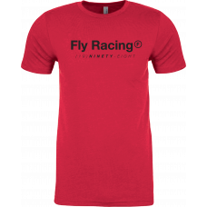 FLY TRADEMARK TEE RED 2X