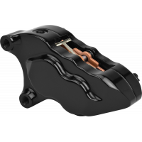 4 PISTON FRONT CALIPER L/H BLACK W/ 11.8