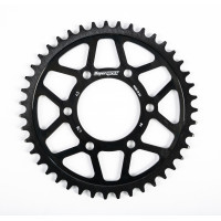 REAR EDGE SPROCKET STEEL 43T-520 BLK KAW/POL
