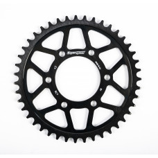 REAR EDGE SPROCKET STEEL 43T-520 BLK KAW/POL